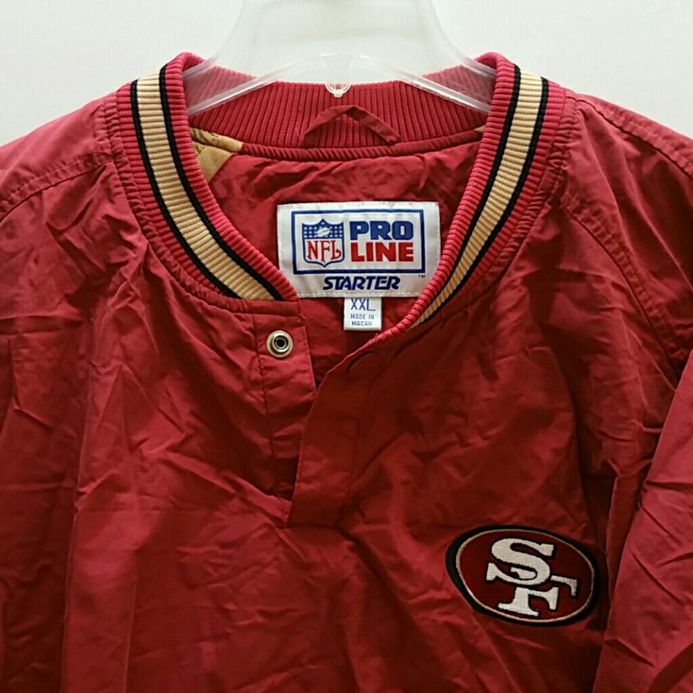 STARTER VINTAGE  SAN FRANCISCO 49ERS MEN'S JACKET